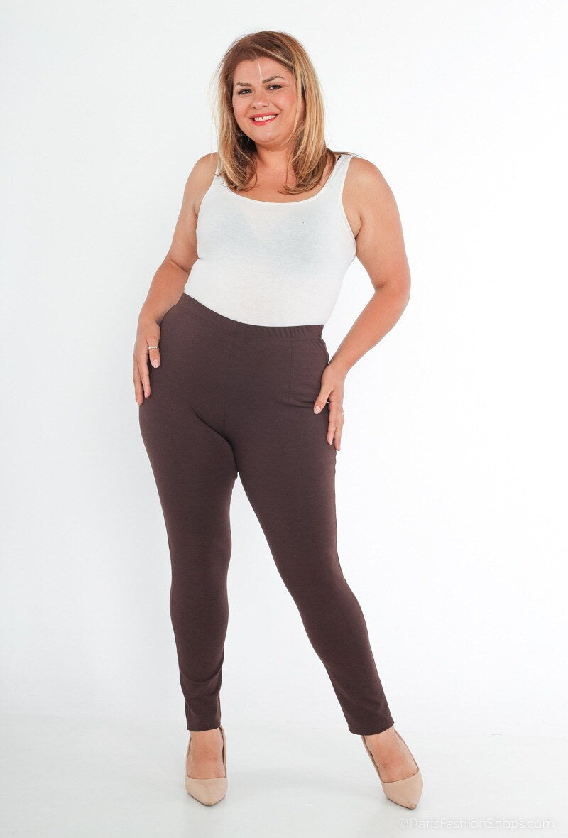 Le legging chocolat