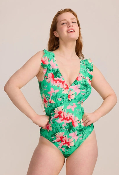Maillot de bain fleuri