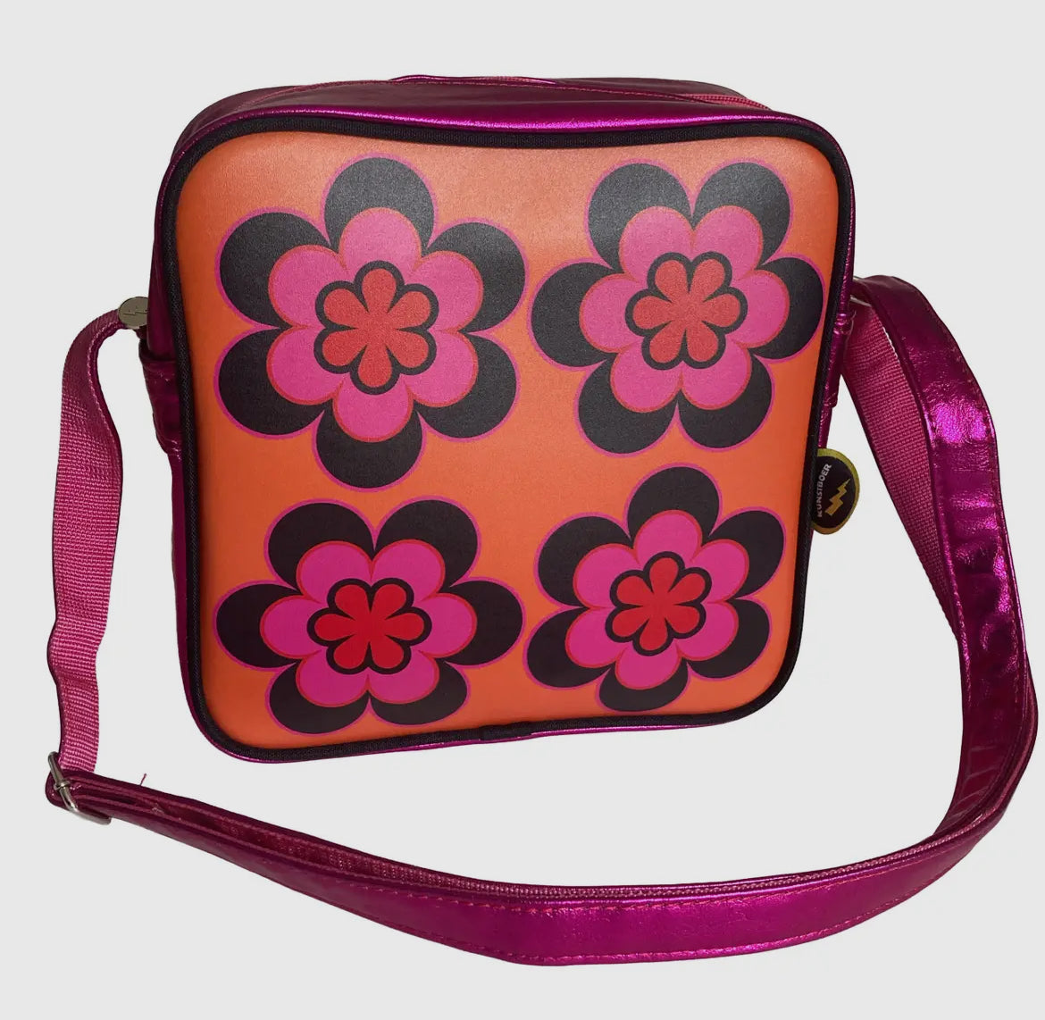 Sac à bandoulière rétro Fleurs