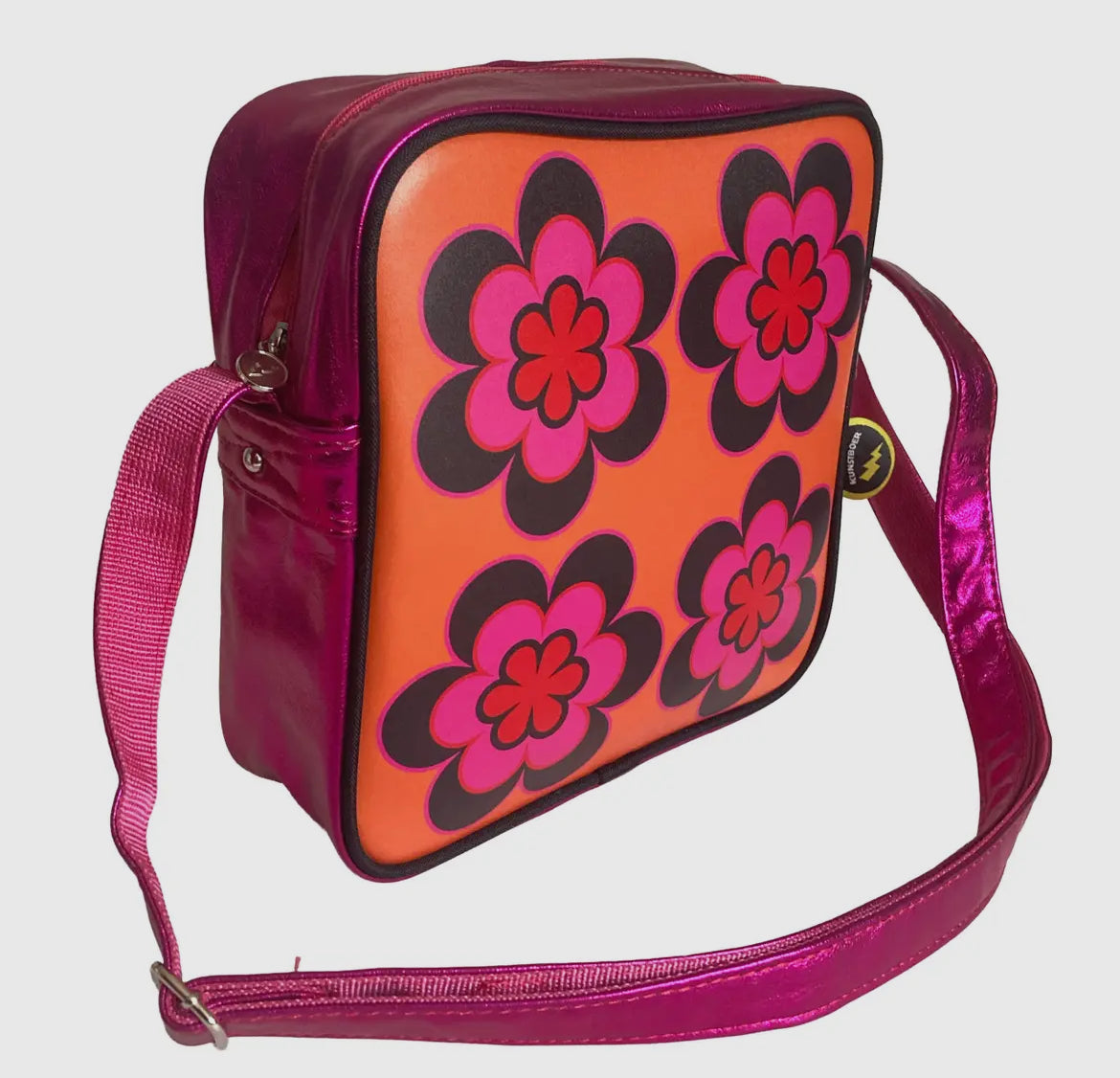 Sac à bandoulière rétro Fleurs