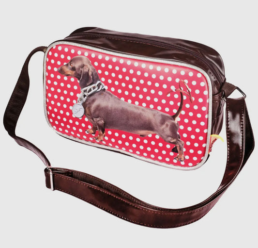 Sac à bandoulière rétro Teckel