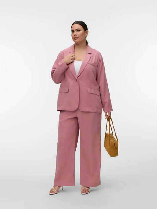 Veste blazer vieux rose