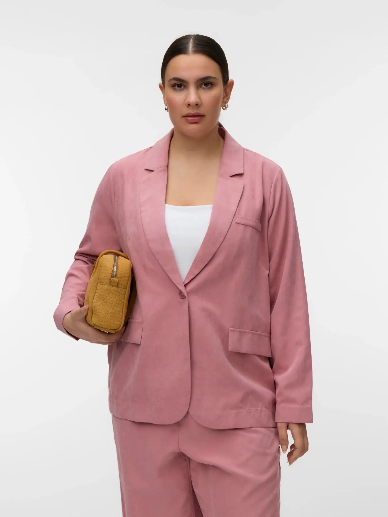 Veste blazer vieux rose