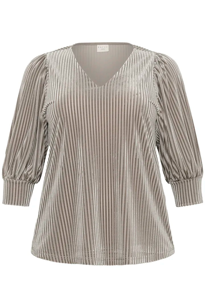 La blouse veloutée