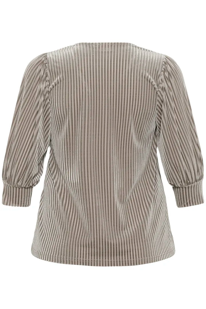 La blouse veloutée