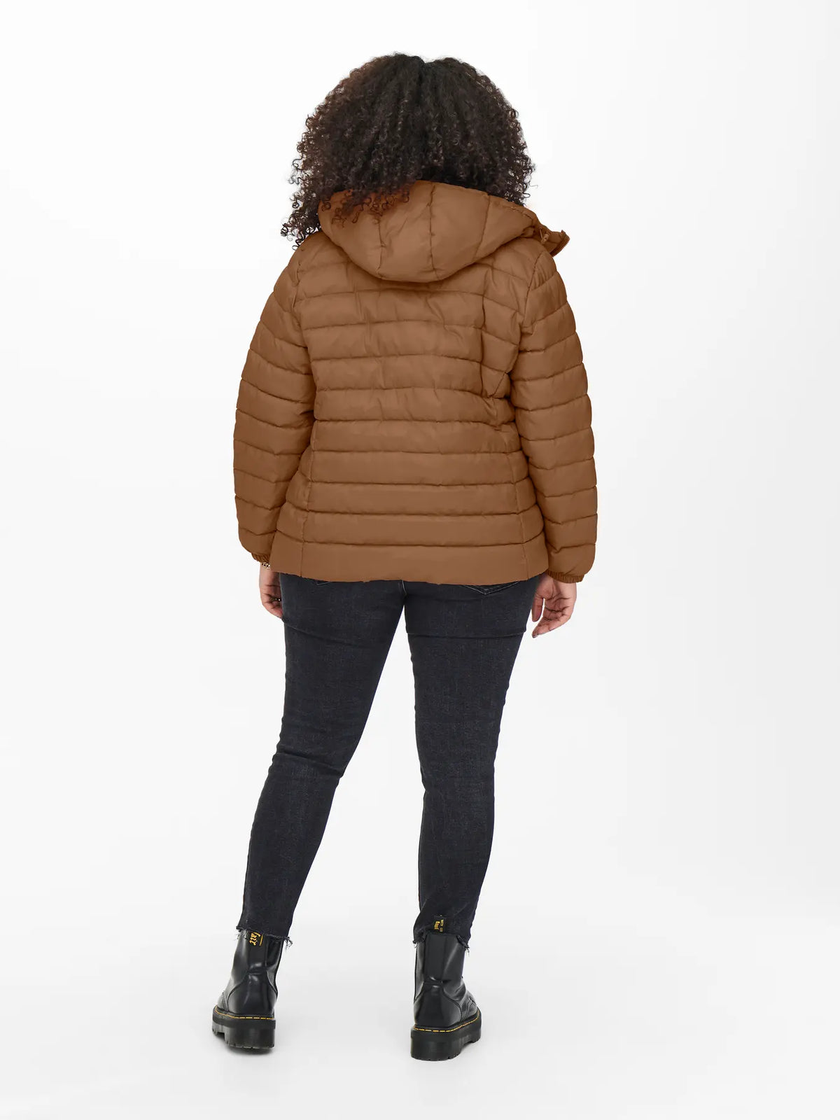 Doudoune mi-saison camel