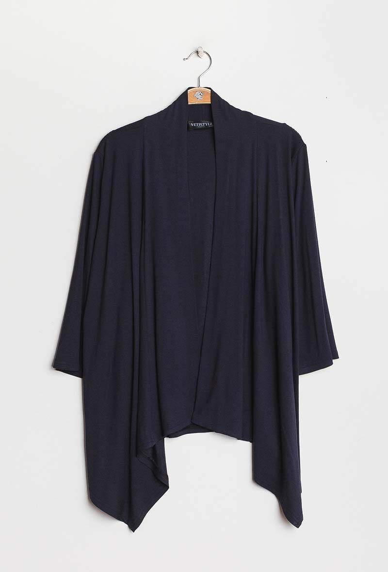 Le gilet bleu marine