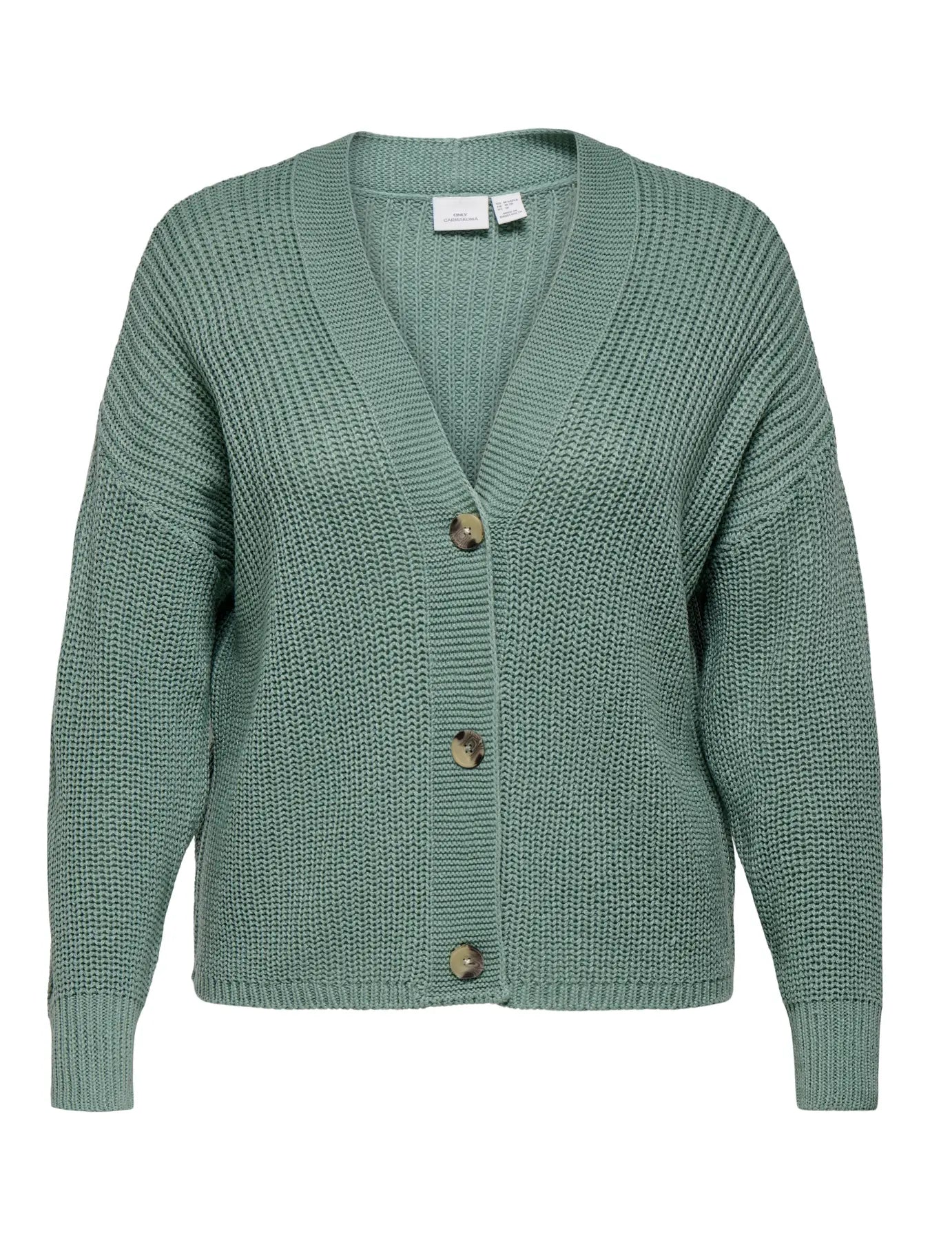 Gilet cardigan vert sauge