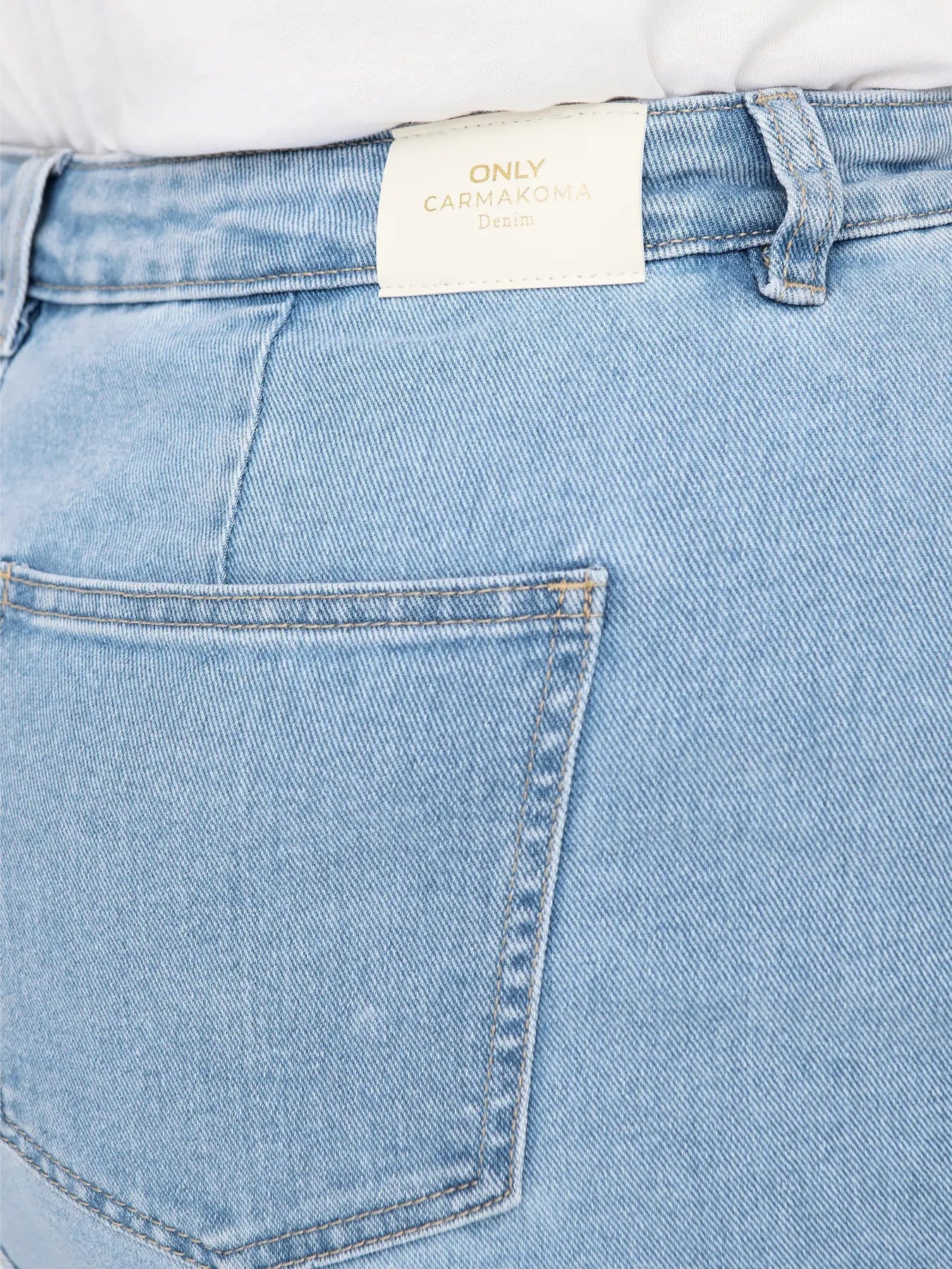 Jupe jean fendue (light blue)