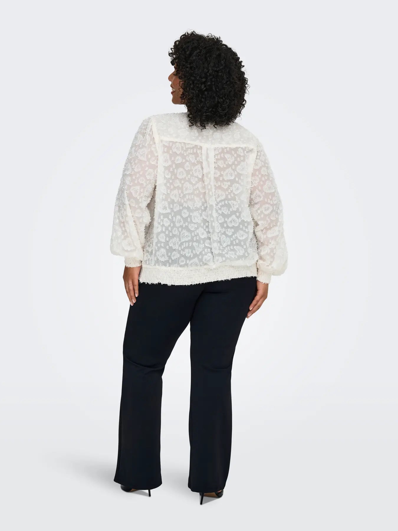 Pantalon interlock noir