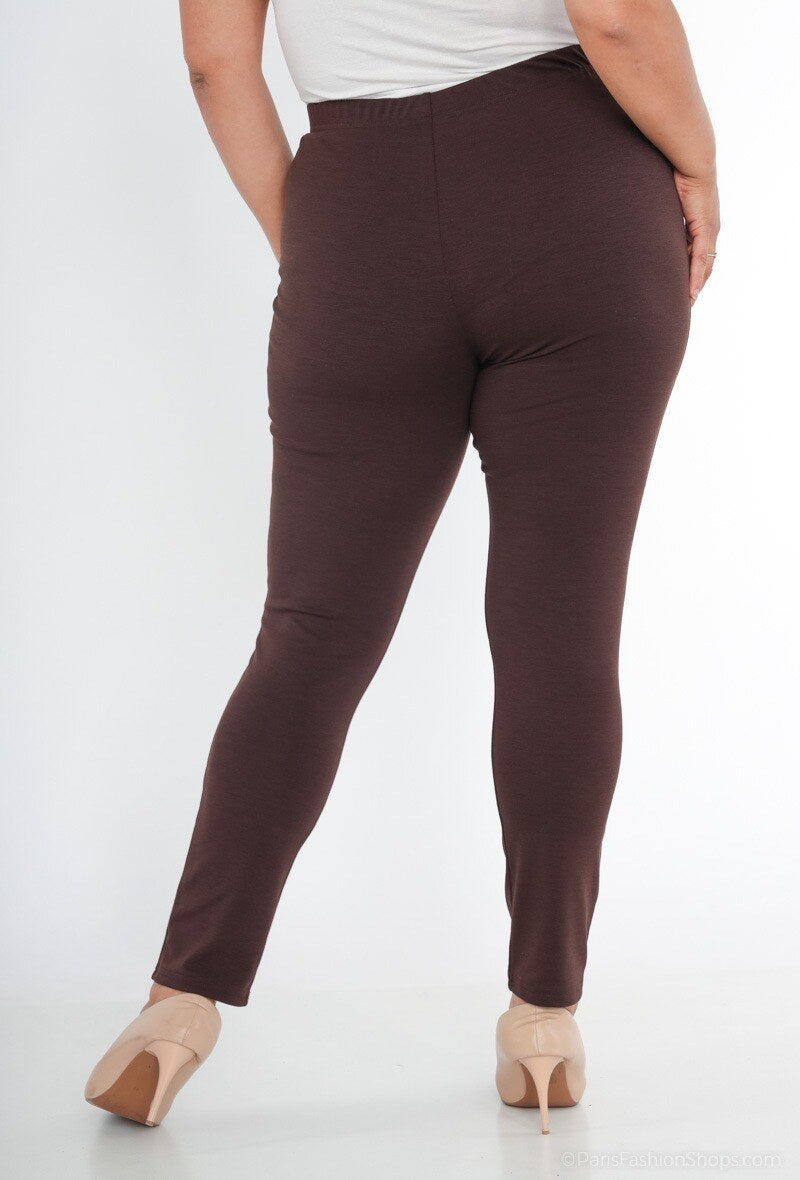 Le legging chocolat
