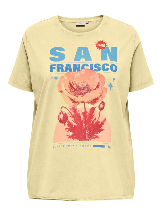 T-shirt coquelicot coton bio